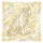 White Tiger Golden Scrolls Mythology Clouds - Wildlife Lover Gift Car Sunshade - 7