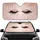 Art Deco Glitter Eyes Liquid Metal Drip Filigree - Everyday Accessory Car Sunshade - 1