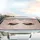 Art Deco Glitter Eyes Liquid Metal Drip Filigree - Everyday Accessory Car Sunshade - 5