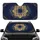 Baroque Medallion Golden Scrollwork Pearls - Everyday Vehicle Gift for Drivers Car Sunshade - 1