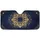 Baroque Medallion Golden Scrollwork Pearls - Everyday Vehicle Gift for Drivers Car Sunshade - 3