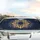 Baroque Medallion Golden Scrollwork Pearls - Everyday Vehicle Gift for Drivers Car Sunshade - 5