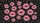 Bubblegum Pink Kiss Marks Black Leopard Spots - Home Decor Gift Car Sunshade - 7