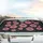 Bubblegum Pink Kiss Marks Black Leopard Spots - Home Decor Gift Car Sunshade - 5