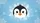 Large-Eyed Penguin Face Ice Crystal Snowflakes Winter Decor Gift for Winter Lover Car Sunshade - 7
