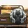 Grizzly Bear Roaring Mountain Forest Stormy Sky - Wilderness Explorer Gift Spare Tire Cover - 2