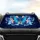Blue Butterfly Cherry Blossom Foliage Filigree - Nature Inspired Home Decor Gift Car Sunshade - 4