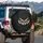 Fantasy Creature Owl Monster Eyes Facial Mask Brow Feather Wings Home Decor Gift Spare Tire Cover - 3