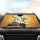 Keen-Eyed Bald Eagle Golden Celestial Rays - Wildlife Lover Home Decor Gift Car Sunshade - 4