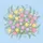 Pink Yellow Purple Spring Tulips White Flowers Greenery - Seasonal Home Decor Gift Spare Tire Cover - 6