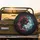 Black Wolf White Tiger Yin Yang Fire Water Cosmic Stardust Ethereal Mist Wildlife Lover Gift Spare Tire Cover - 2