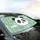 Panda Bamboo Butterfly Clouds - Wildlife Nature Lover Gift Car Sunshade - 6