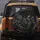 Skeletal Driver Passenger Vintage Car Eerie Night - Gothic Home Decor Gift Spare Tire Cover - 5