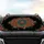 Black Teal Red Orange Yellow Dot Painting Mandala Concentric Circles - Home Decor Gift Car Sunshade - 4