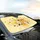Abundant Golden Honey Bees Hexagonal Honeycomb Honey Pot - Home Decor Gift for Bee Lover Car Sunshade - 6