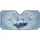 Crystalline White Tiger Golden Eye Ice Formations - Wildlife Lover Gift Car Sunshade - 3