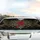 Rose Foliage Filigree Scrollwork - Rose Lover Gift Car Sunshade - 5