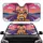 Ginger Cats Road Trip with Sunglasses - Wildlife Lover Travel Gift for Cat Owners Car Sunshade - 1