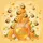 Plump Bees Honey Jar Honeycomb Daisies - Bee Lover Gift Spare Tire Cover - 6