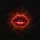 Luscious Crimson Red Lips Swirling Energy Lines Tendrils - Lifestyle Decor Gift Spare Tire Cover - 6