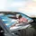 Bald Eagle American Flag Emblem - Patriotic Vehicle Decor Car Sunshade - 6
