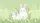 Fluffy White Rabbits Wildflower Meadow - Wildlife Lover Gift Car Sunshade - 7