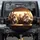 Smiling Tabby Cats Driving Adventure Sunset Road Trip - Cat Lover Gift Spare Tire Cover - 1
