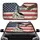 Church Bald Eagle American Flag Patriotic Faith Home Decor Gift for Veterans Car Sunshade - 1