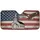 Church Bald Eagle American Flag Patriotic Faith Home Decor Gift for Veterans Car Sunshade - 3