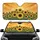 Lush Sunflowers Setting Sun Golden Beams Sunset Sky - Nature Lover Home Decor Gift Car Sunshade - 1
