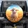 Fluffy Lamb Golden Wheat Field - Farmhouse Home Decor Gift for Lamb Lover Spare Tire Cover - 1