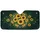 Lush Sunflowers Green Vines Golden Rays - Nature Lover Home Decor Gift Car Sunshade - 3