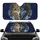 Majestic Wolf Electric Blue Eyes Ancient Forest Ice Mist - Wildlife Lover Gift Car Sunshade - 1