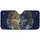 Majestic Wolf Electric Blue Eyes Ancient Forest Ice Mist - Wildlife Lover Gift Car Sunshade - 3