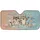 Joyful Tabby Cats Road Trip - Travel Essentials Gift Car Sunshade - 3