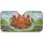 Cartoon Chickens Driving Sunglasses Road Trip Travel Essentials Car Sunshade - 3