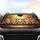 Eight Welsh Corgi Puppies Wooden Beam Golden Autumn - Dog Lover Gift Car Sunshade - 4