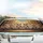Eight Welsh Corgi Puppies Wooden Beam Golden Autumn - Dog Lover Gift Car Sunshade - 5