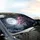 Full Moon Japanese Pagoda Cherry Blossom Mountain - Mystical Decor Fantasy Lover Gift Car Sunshade - 6