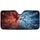 Red Phoenix Icy Dragon Yin-Yang Cosmic Balance - Mythical Creature Gift Car Sunshade - 3