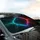 Dynamic Energy Grid Neon Lights - Automotive Style Gift for Tech Lover Car Sunshade - 6