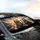 Driving Tabby Cats Road Trip Adventure - Cat Lover Gift for Travel Car Sunshade - 6