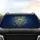 Dynamic Bicycles Heart Earth Globes Eco-Conscious Cycling Enthusiast Gift Car Sunshade - 4