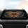Ornate Celestial Moth Cosmic Moons Stars - Celestial Lover Gift Car Sunshade - 4
