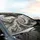 Fluid Marble Vortex Ribbons Stone Metal - Car Accessory Gift Car Sunshade - 6