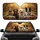 Four German Shepherd Labrador Border Collie Driving Dogs Autumn Road Trip - Dog Lover Gift Car Sunshade - 1
