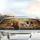 Four German Shepherd Labrador Border Collie Driving Dogs Autumn Road Trip - Dog Lover Gift Car Sunshade - 5
