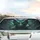 Ancient Dragon Face Glowing Teal Green Eyes Bone Horns - Fantasy Lover Car Decor Gift Car Sunshade - 5