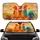 Startled Cartoon Roosters Hens Farm Landscape - Chicken Lover Home Decor Gift Car Sunshade - 1