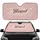 Blessed Black Cursive Script with Shimmering Bokeh Lights - Everyday Appreciation Gift Car Sunshade - 1